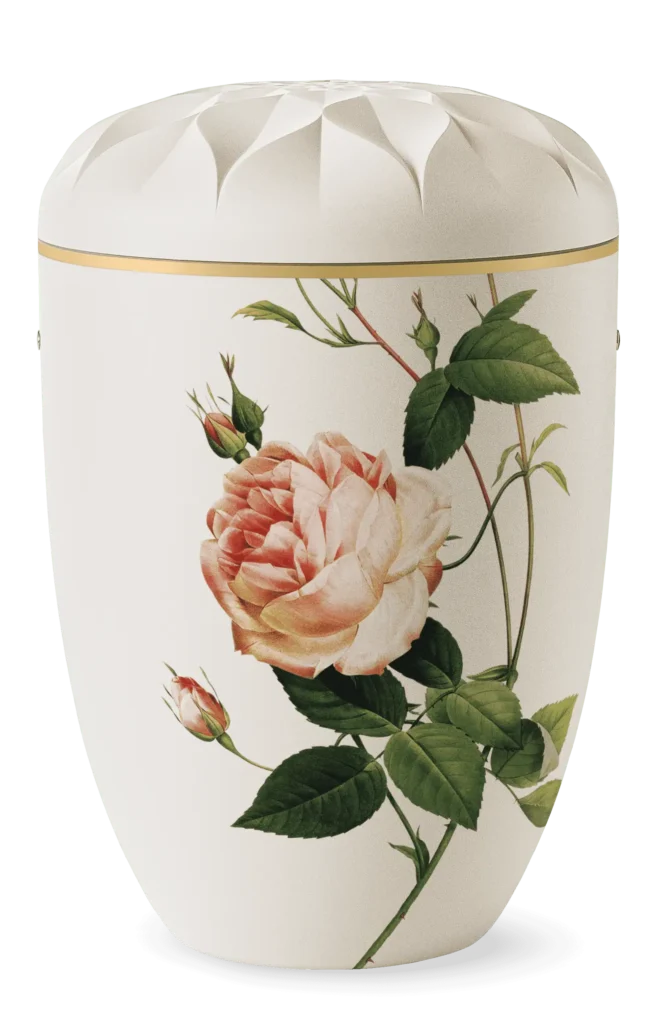 Ydun – Hvid med rose